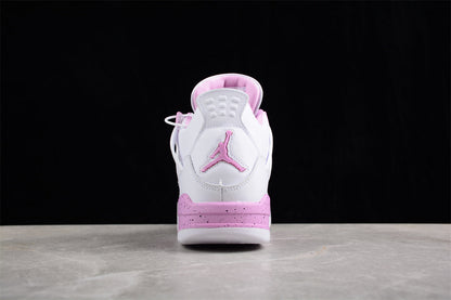 Custom Air Jordan 4 Retro Pink Oreo (Women's)