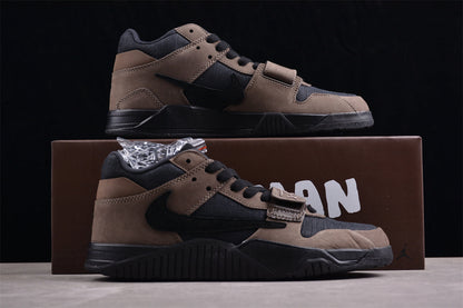 Travis Scott x Jordan Jumpman Jack TR Dark Mocha Sneakers