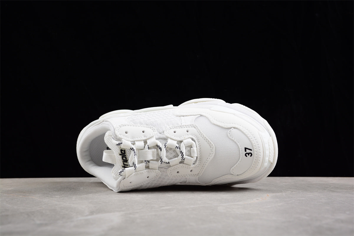 Balenciaga Triple S Mule All White