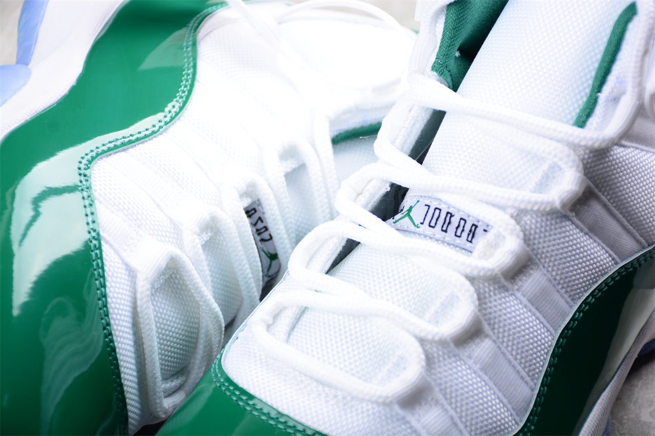 Air Jordan 11 Retro "White and Green"