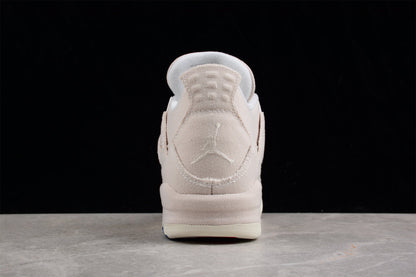 Air Jordan 4 Retro Blank Canvas (Women's) Sneakers