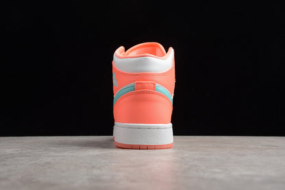 Nike Air Jordan 1 Mid Crimson Pulse Sneakers