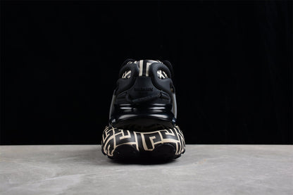 Balmain Unicorn Black Monogram Trainers