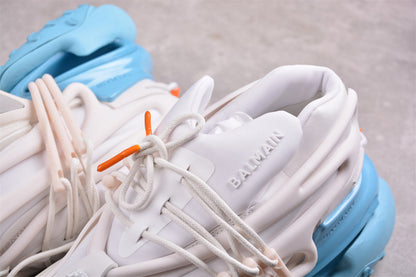 Balmain Unicorn Blue White Trainers