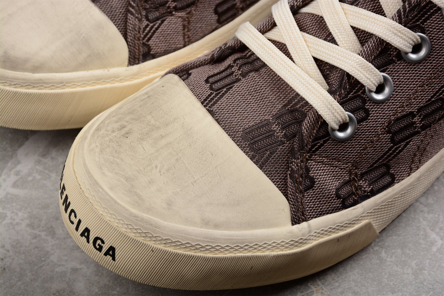 Balenciaga Paris Low BB Monogram Sneakers