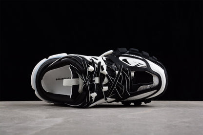 Balenciaga Track Mule White Black