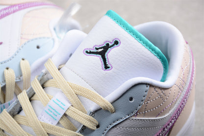 Air Jordan 1 Low Multi-Color Sashiko Sneakers