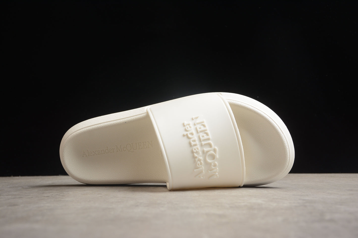 Alexander McQueen Pool Slide White