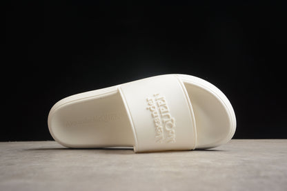 Alexander McQueen Pool Slide White