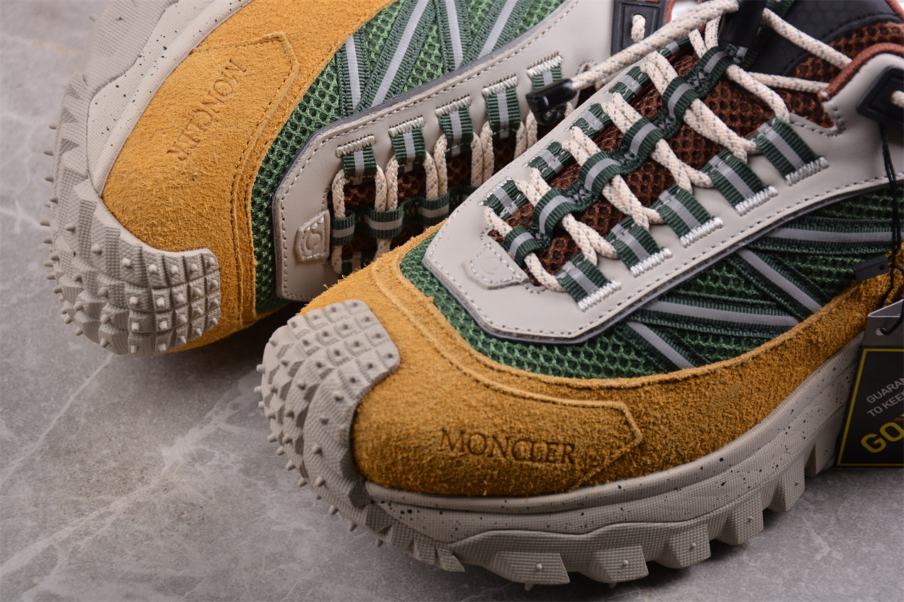 Moncler Trailgrip Green Multicolor