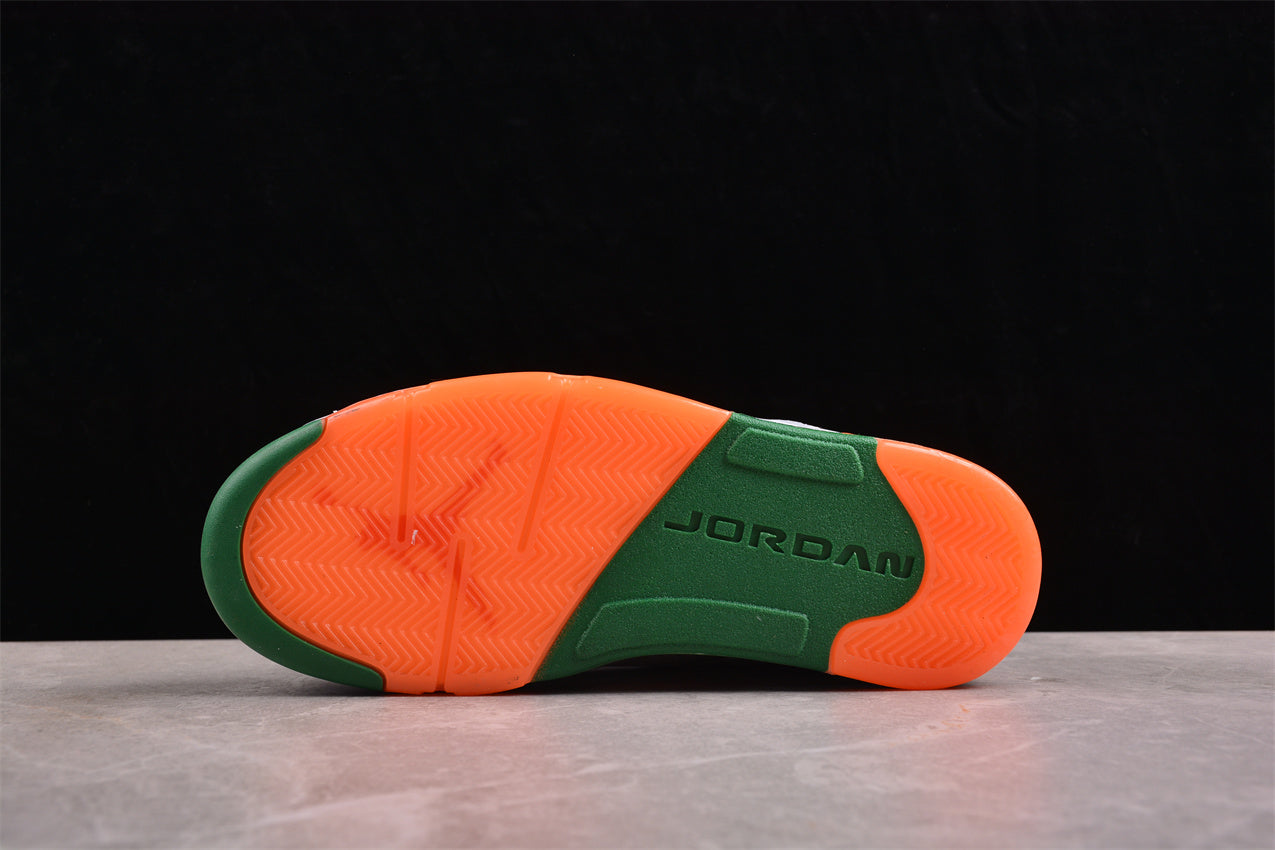 Air Jordan 5 Retro Low (GS) "Miami Hurricanes"