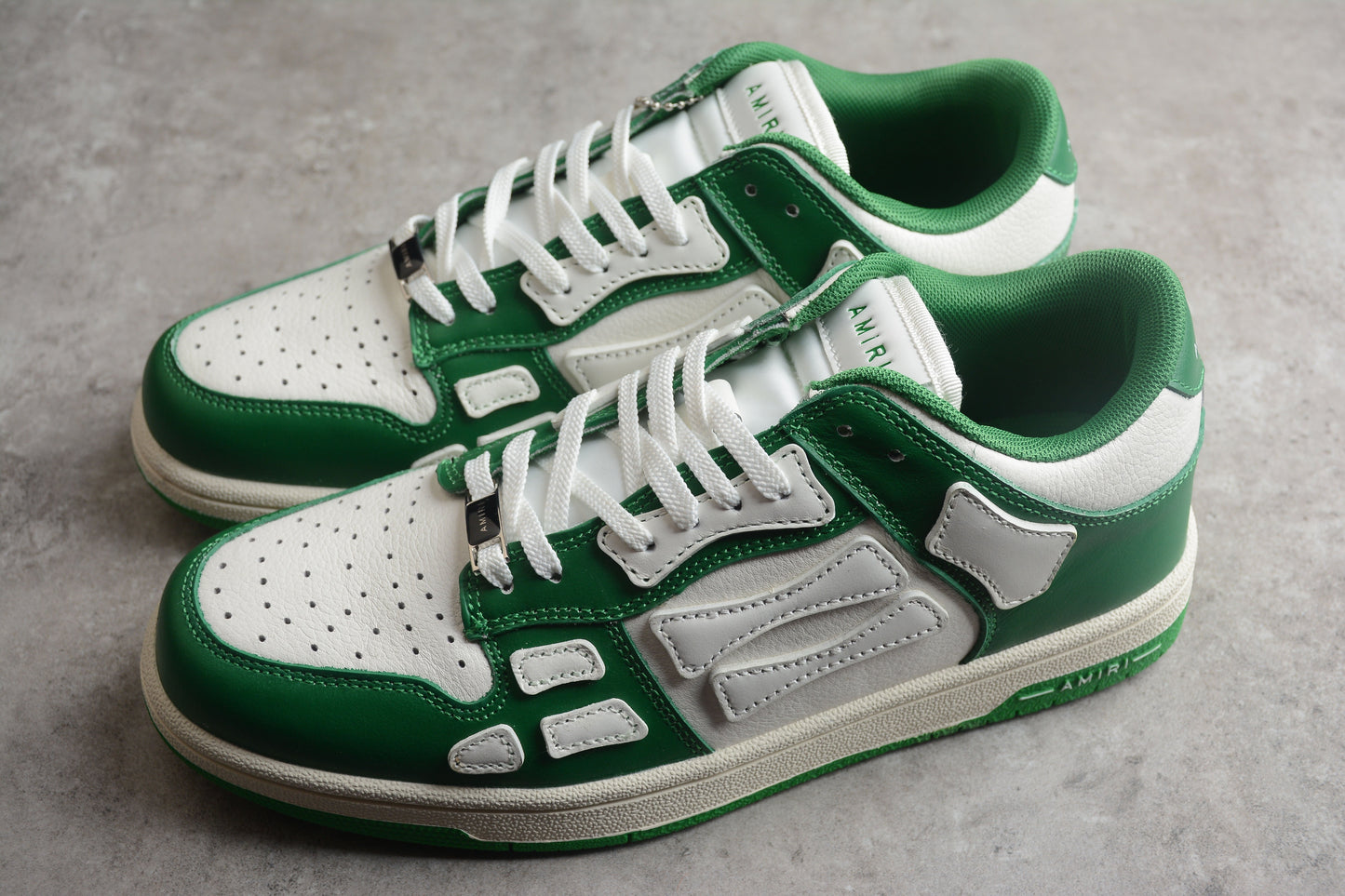 Amiri Skel Top Low 'Green White'