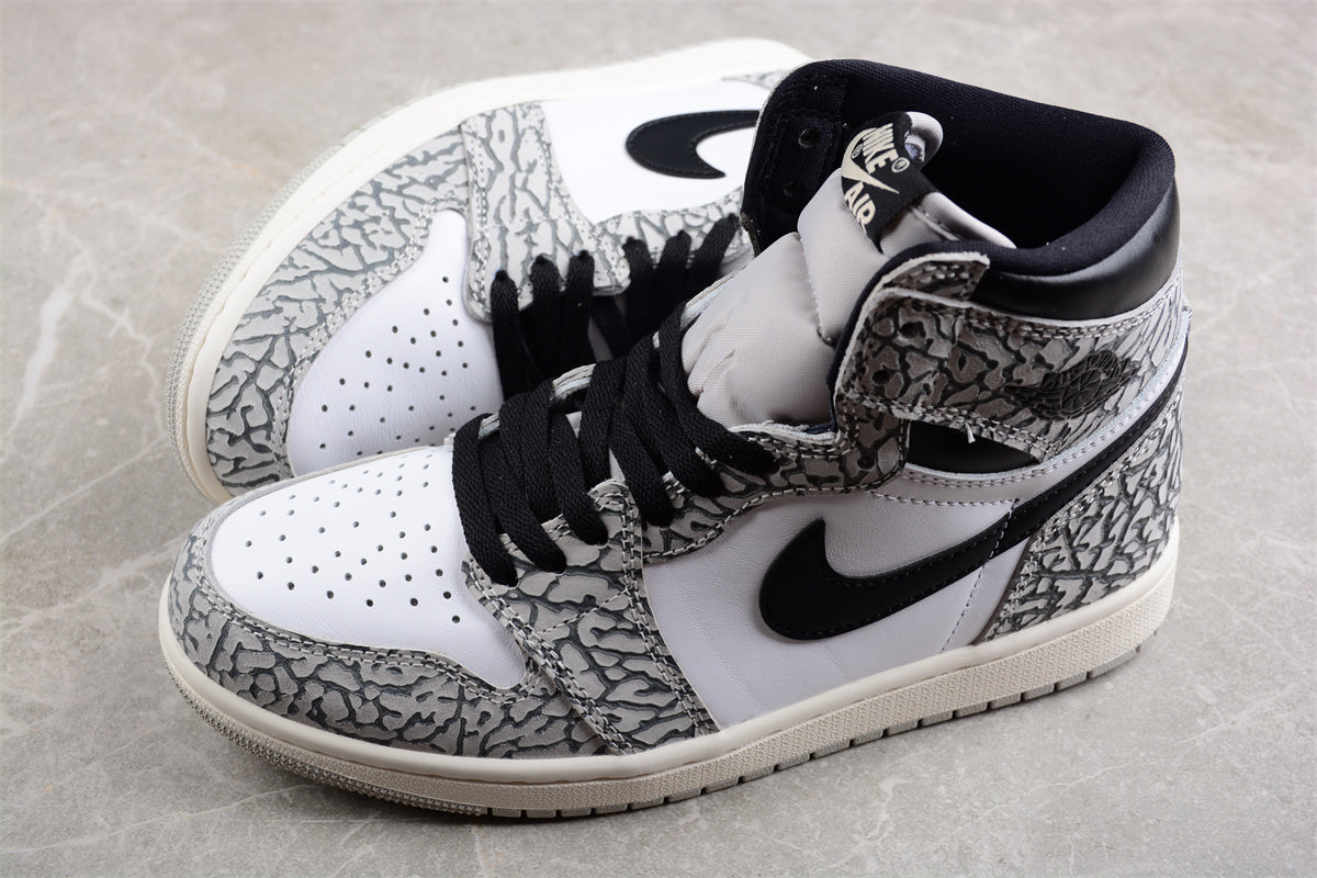 Air Jordan 1 High OG "White Cement"