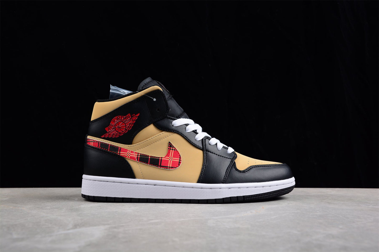 Air Jordan 1 Mid SE "Tartan Swoosh"