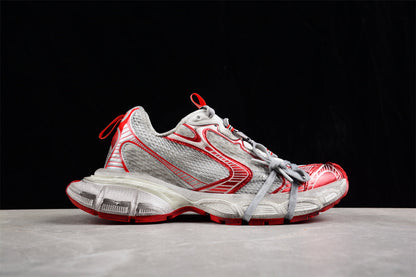 Balenciaga 3XL Mesh White Red Sneakers