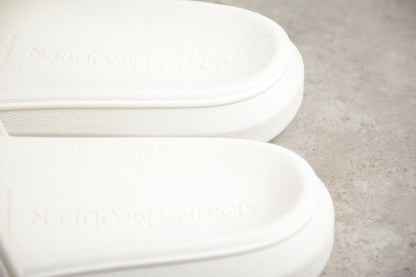 Alexander McQueen Pool Slide White