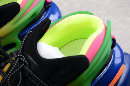 Balmain Unicorn White Black Multicolor Trainers