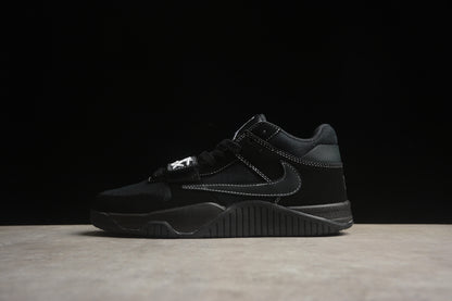 Travis Scott x Jordan Cut The Check Black Sneakers