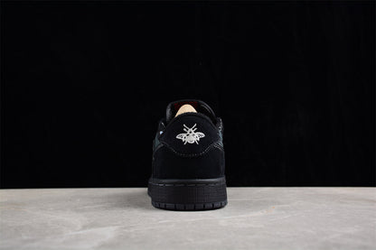 Travis Scott x Air Jordan 1 Low OG Triple Black
