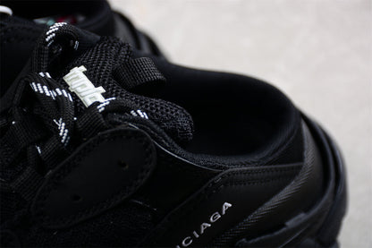 Balenciaga Triple S Mule All Black
