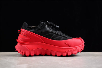 Moncler Trailgrip GTX Low Red Black Sneakers