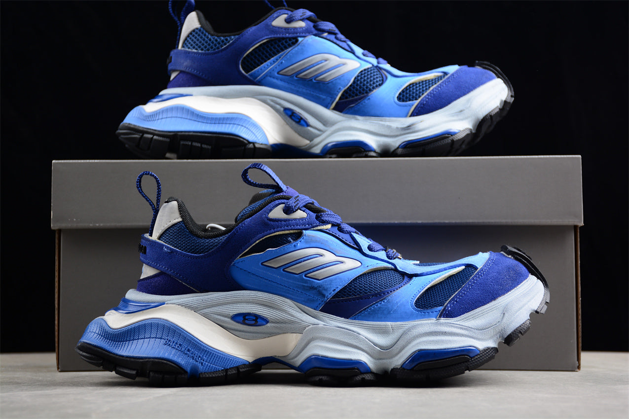 Balenciaga Cargo Blue Performance Sneakers
