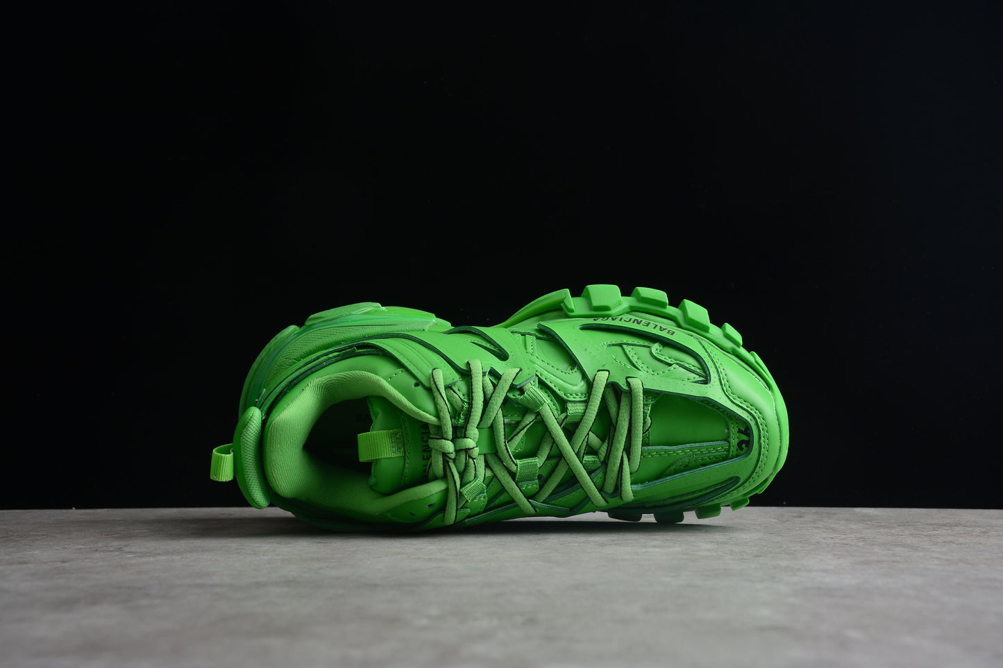 Men's Green Track Performance Sneakers