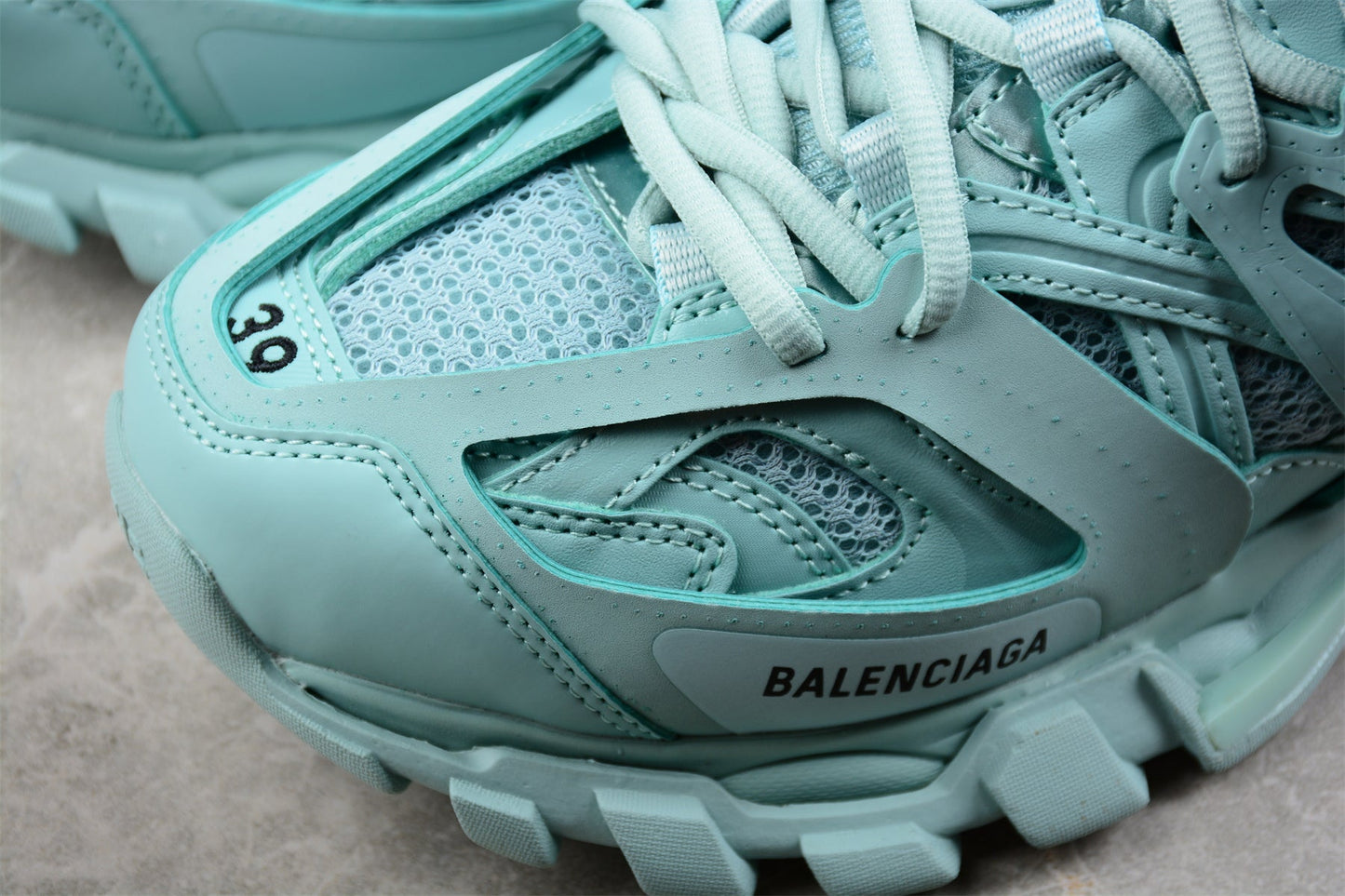 Balenciaga Track Recycled Green Sneakers