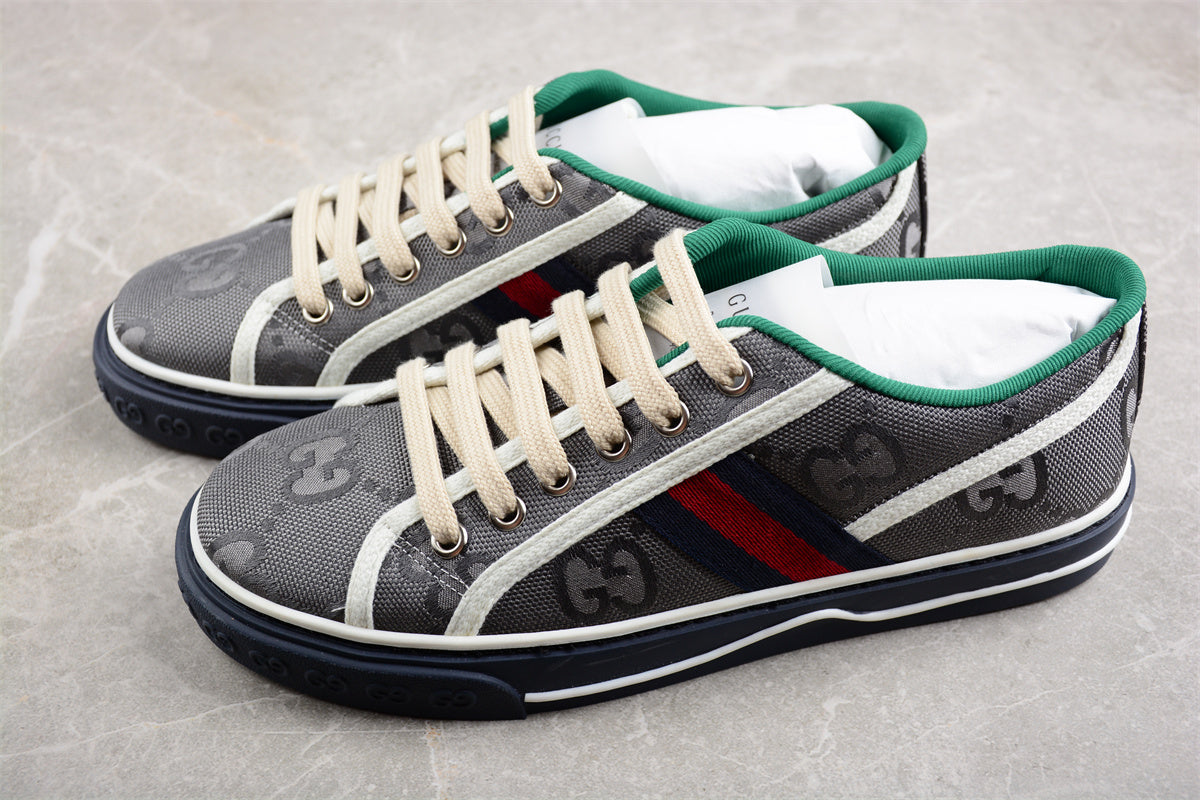 Gucci Off The Grid Tennis 1977 ECONYL Grey GG Sneakers
