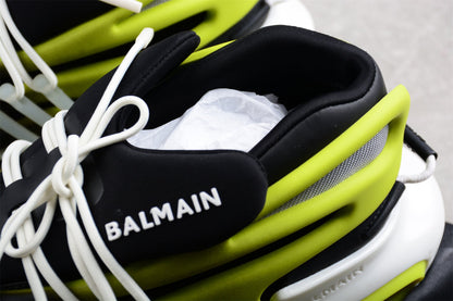 Balmain Unicorn Black Yellow Trainers
