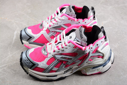 Balenciaga Runner White Neon Pink Women’s Sneakers