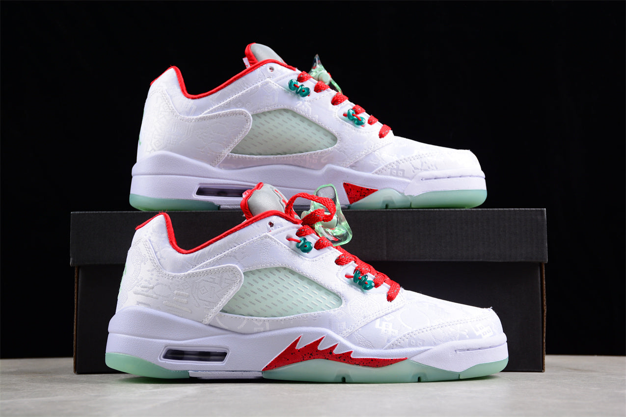 Nike Air Jordan 5 Low "White Silk"