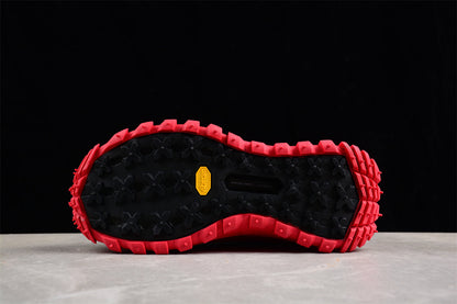 Moncler Trailgrip GTX Low Red Black Sneakers