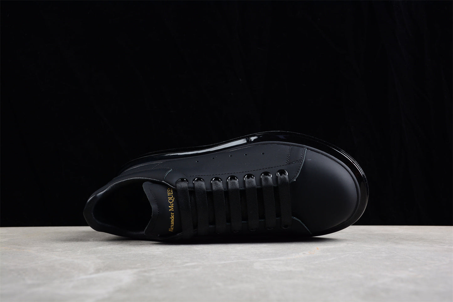 Alexander McQueen Oversized Air Sole Sneaker in Black