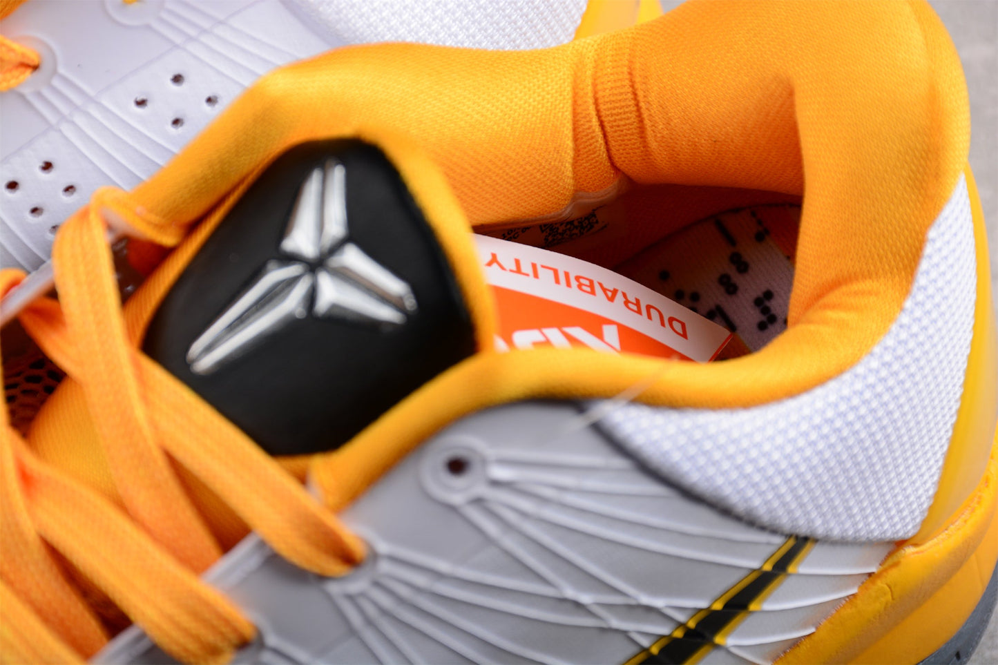 Nike Zoom Kobe 5 “White/Black/Del Sol/Metallic Silver”