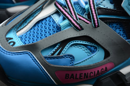 Blue Track Runner Sneakers