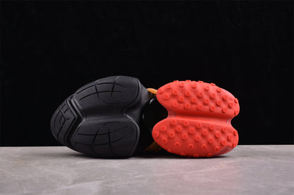 Balmain Unicorn Black Red Trainers