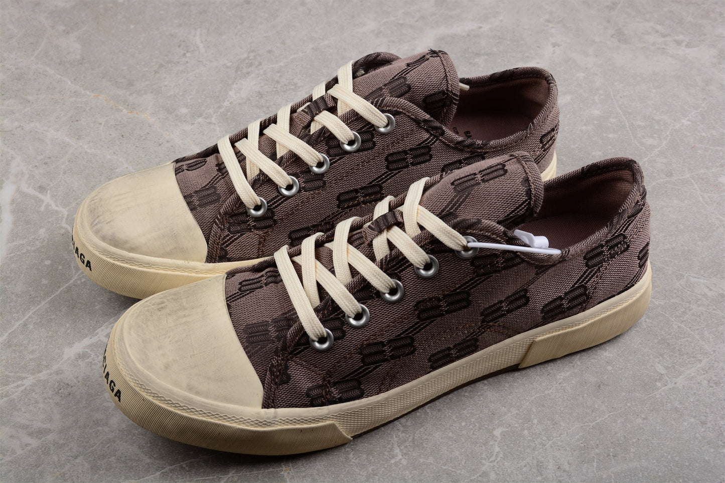 Balenciaga Paris Low BB Monogram Sneakers