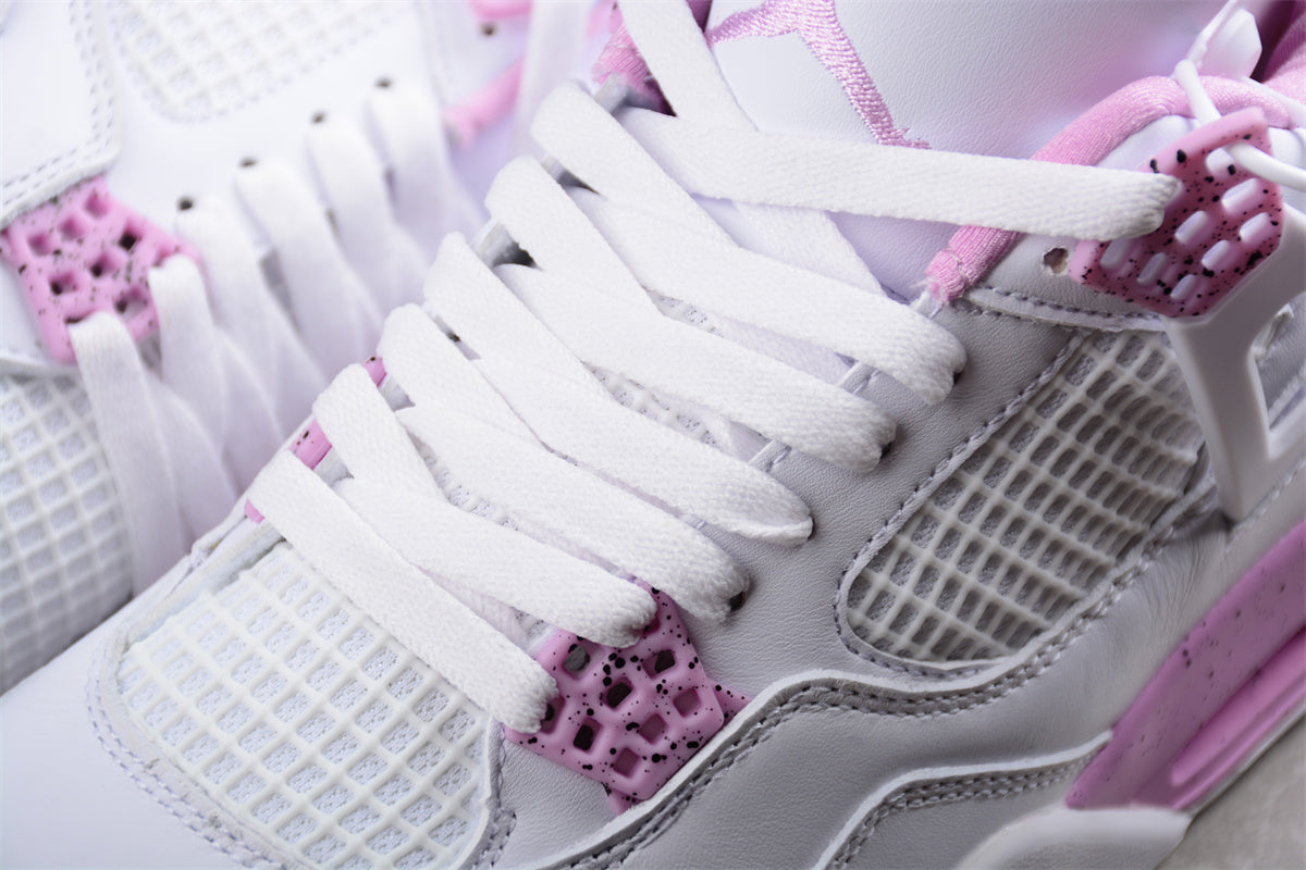 Custom Air Jordan 4 Retro 'Pink Oreo'