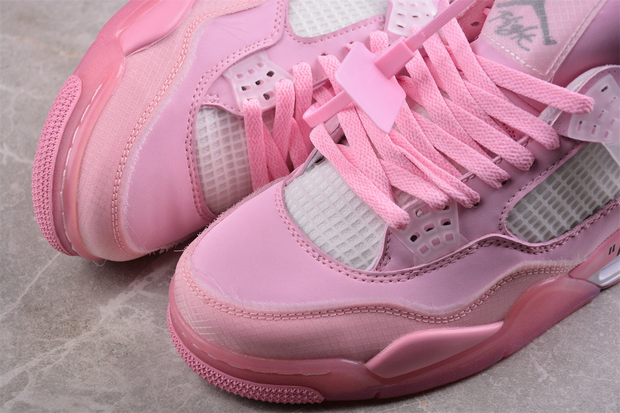 Off-White x Air Jordan 4 "Pink"
