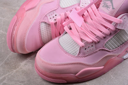 Off-White x Air Jordan 4 Pink (Women's) Sneakers