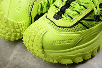 Moncler Trailgrip Low Fluo Yellow Sneakers