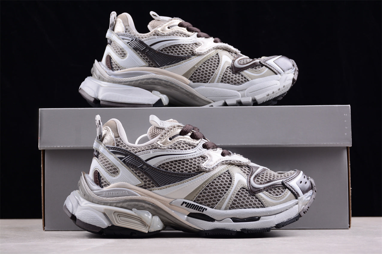 Balenciaga Runner 2.0 Beige Brown Sneakers