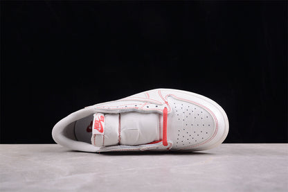 Travis Scott x Air Jordan 1 Low OG White Sneakers