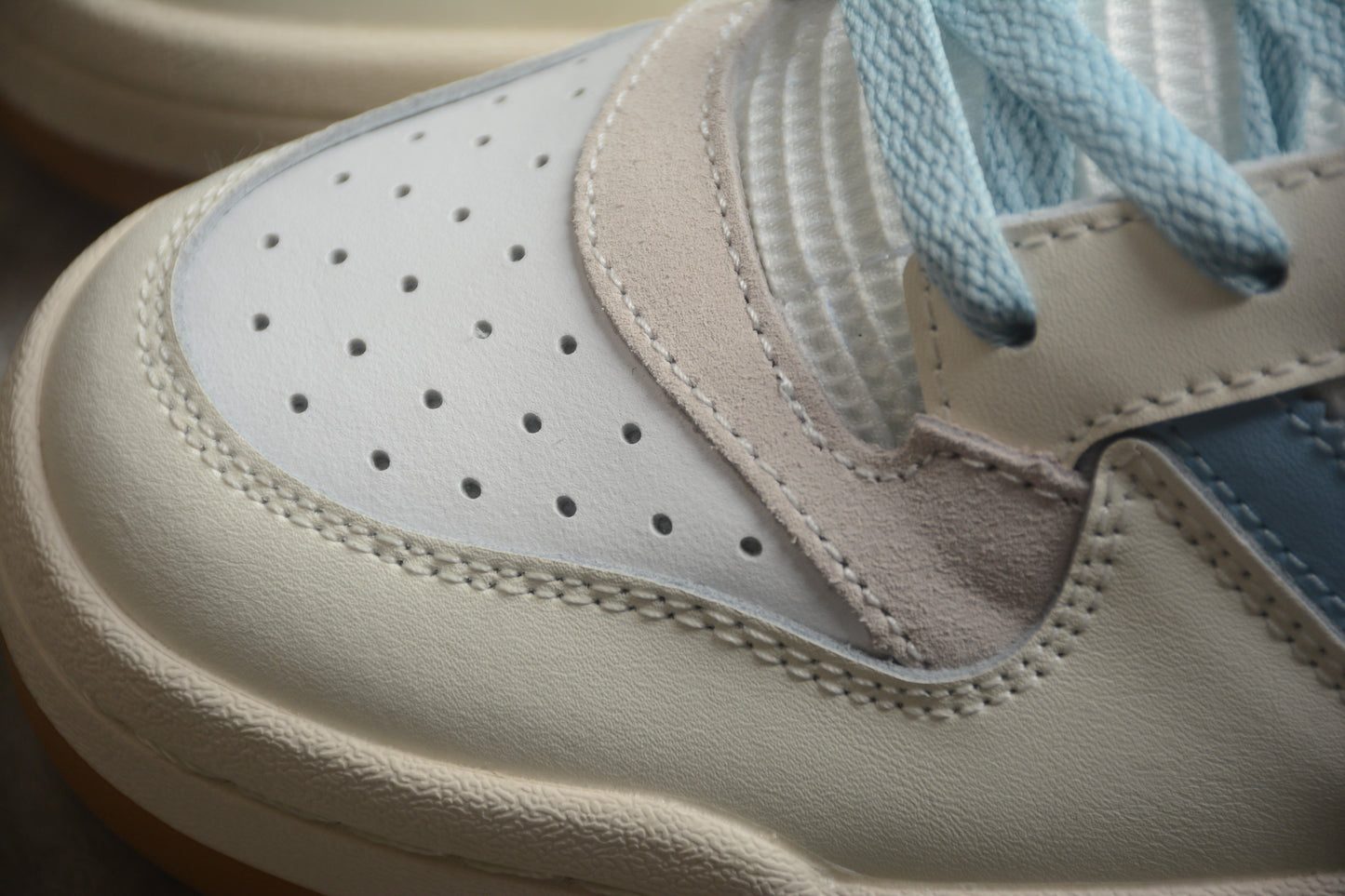 Adidas Forum Low Cream White Blue Bird Sneakers