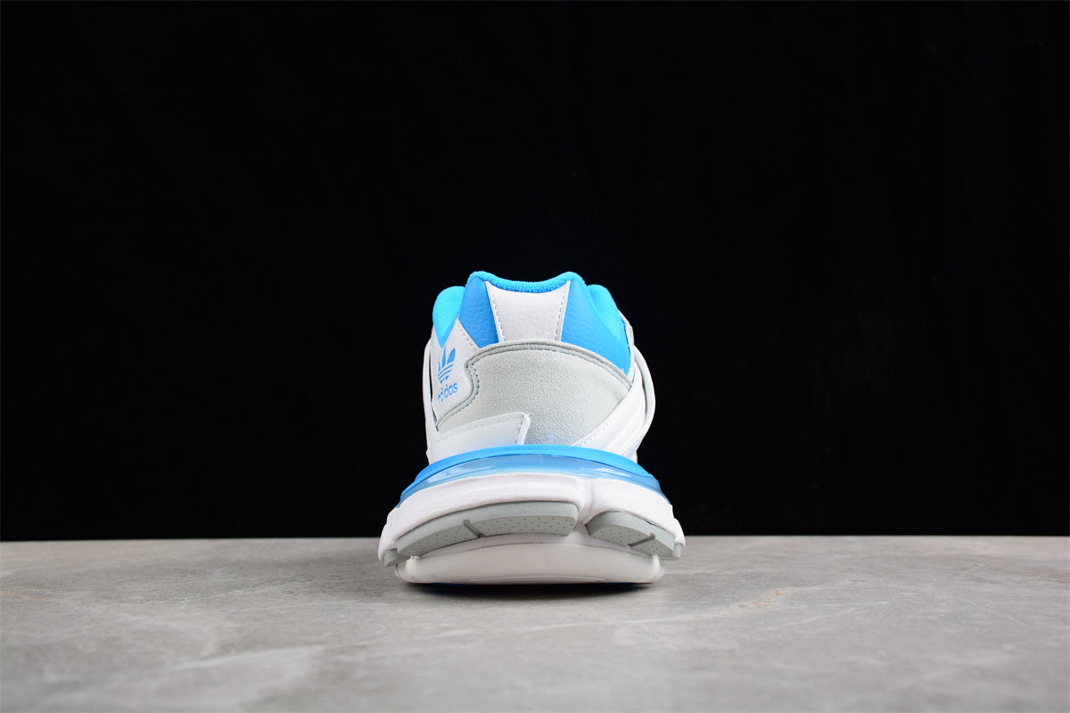 Adidas x Balenciaga Track Forum Low White Blue Sneakers