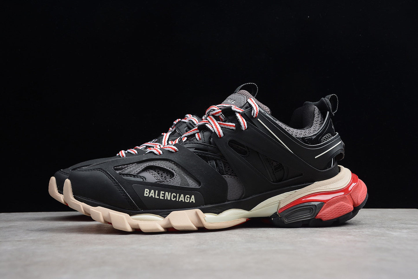 Balenciaga Track Trainer 'Black Red'