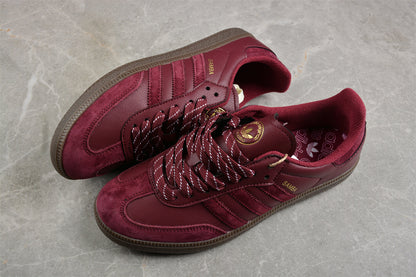 adidas Samba OG Sumatra Island Series Maroon Gum Sneakers