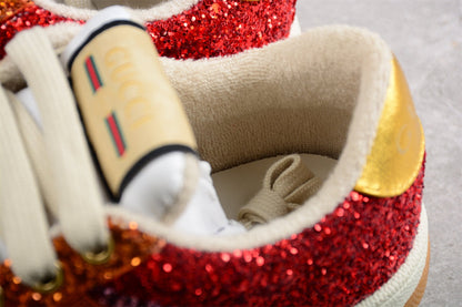 Gucci Glitter Screener Multicolor Sneakers