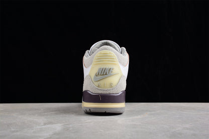 A Ma Maniére x Air Jordan 3 Retro SP Grey Sneakers
